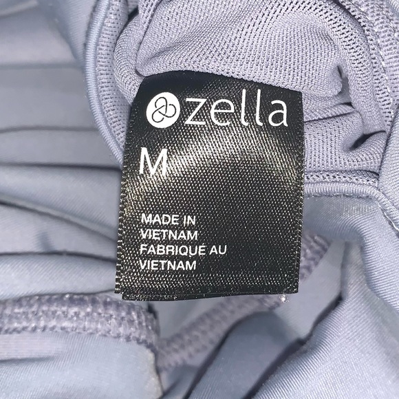 Zella Luella Luxe Lilac Gray High Waist 7/8 Leggings - Picture 10 of 10